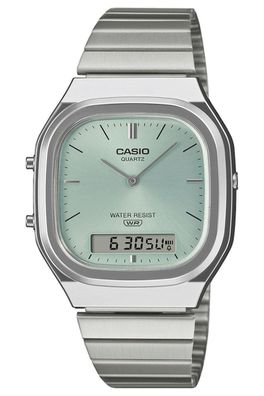 Casio Edgy Collection Armbanduhr AnaDigi Hellblau AQ-240E-2AEF