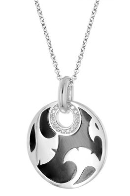 Viventy Schmuck Halsschmuck für Damen Silber mit Schwarz 789622