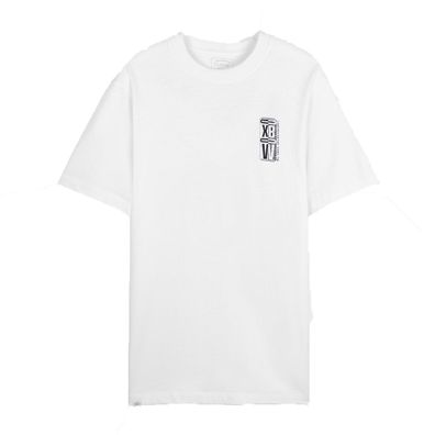 OXBOW T-Shirt Vertical Organic Cotton white