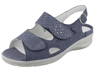 Waldläufer M-Merle Damen Sandale beige/silber Denver/Karin/Cantadora