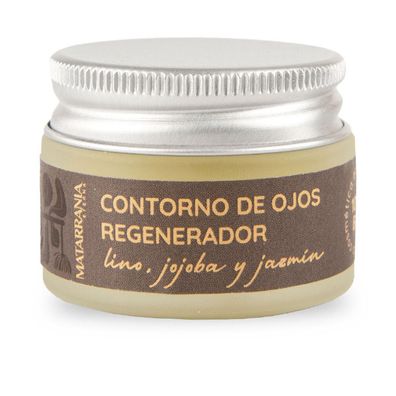Regenerierende BIO-AUGENCREME mit Flachs, Jojoba und Jasmin 15 ml
