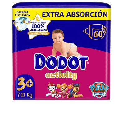 DODOT Activity EXTRA Größ 3 Windeln 6-10 kg 60 Einheiten