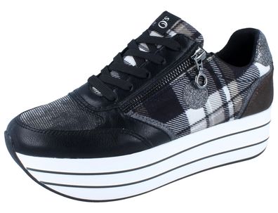 S. OLIVER 23642-35-098 Sneaker black kombi