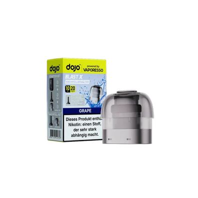 Vaporesso Dojo Blast X, Nachfüllbehälter, Grape 20mg 10ml
