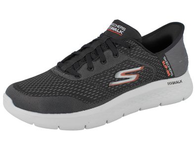 Skechers Slip-ins Herren Sneaker schwarz Textil