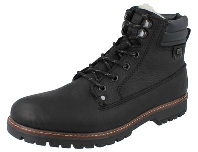 RIEKER Michigan schwarz nero/Glattleder