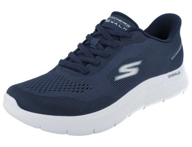 Skechers Slip-ins Herren Schlupfsneaker blau navy Textil vegan