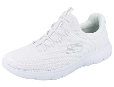 Skechers Summits Damen Slipper weiss Textil