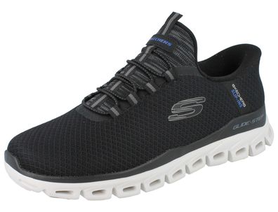 Skechers Slip-ins Herren Schlupfsneaker schwarz Textil