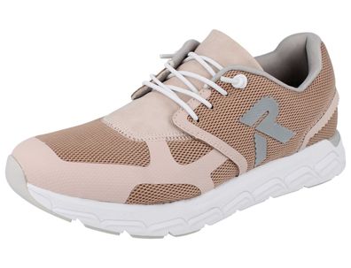 RIEKER Damen Schlupf Sneaker rose Textil
