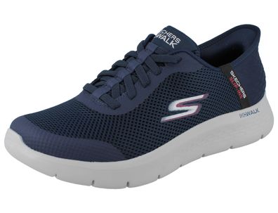 Skechers Slip-ins Herren Schlupfsneaker blau navy Textil