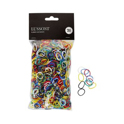 Lussoni Gummibänder für Zöpfe, 15 mm, 100 g