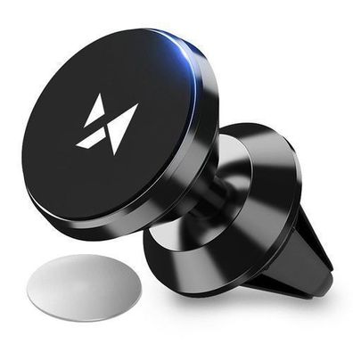 Wozinsky Magnetische Smartphone-Halterung für Auto-Lüftung, Schwarz (Modell: WMH