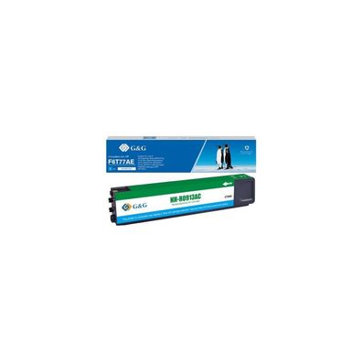 G&G Tintenpatrone kompatibel mit HP 913A / F6T77AE Cyan