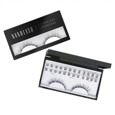 Nanolash Wimpernverlängerungs-Set Classy, 36 Stück - Premium-Einzelwimpern für n