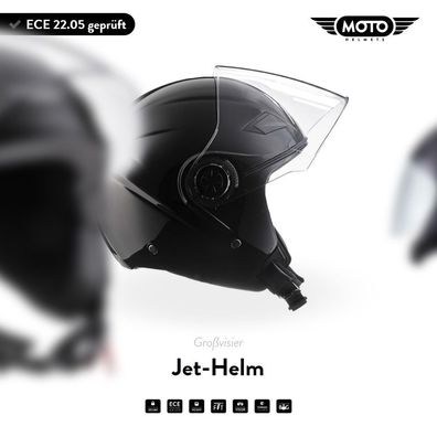 Jet-Helm Vespa Roller Motorrad-Helm BIKER AIRBRUSH XS-XL REBEL R3 FLAMES BLACK 