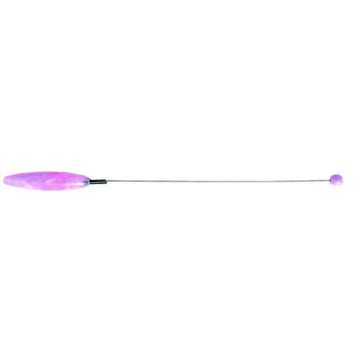 Einhandrute Tensor Tensorrute Standard Rosenquarz mit Kugel 30 cm Radiästhesie