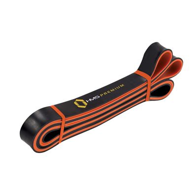 HMS Premium GU06 Trainingsband Widerstandsband Fitnessband 225 cm mit 18 bis 40,5