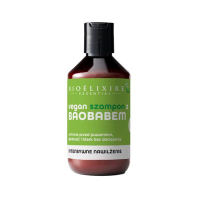 Essential Intensiv feuchtigkeitsspendendes Haarshampoo mit Baobab Vegan 300 ml