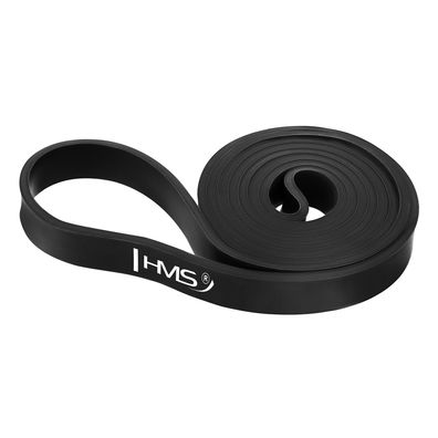 HMS GU05 Trainingsband Schwarz 208 cm Widerstandsband 5 bis 22 kg