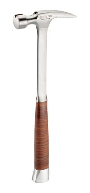 PICARD Ganzstahl Framing Hammer mit Ledergriff Nr. 796 glatt