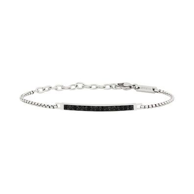 Breil Zeitloses Edelstahlarmband mit Zirkonen Light Row TJ3362
