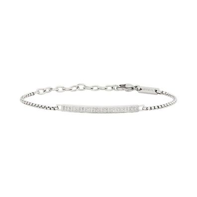 Breil Zeitloses Edelstahlarmband mit Zirkonia Light Row TJ3361