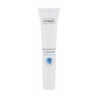 Ziaja Augen- und Augenlidcreme gegen Augenringe mit Kornblume 15 ml