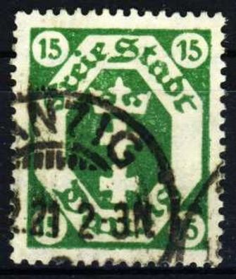 DANZIG 1921 Nr 75X gestempelt X130F06