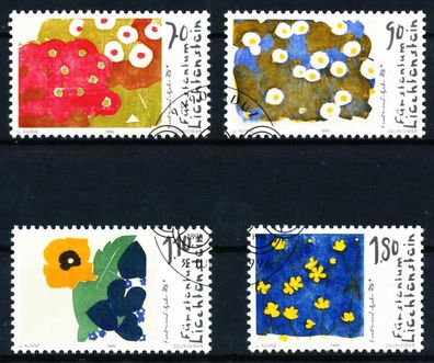 Liechtenstein 1996 Nr 1132-1135 gestempelt SA19226
