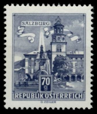 Österreich DS Bauwerke Nr 1114 postfrisch SBD1386