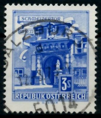 Österreich DS Bauwerke Nr 1119 zentrisch gestempelt X7146CA