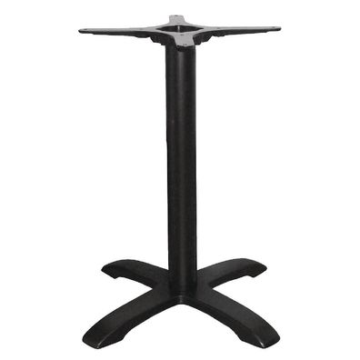 Bolero Tischfuß Fußkreuz Gusseisen 72 cm Schwarz Defekt abgebrochener Fuß