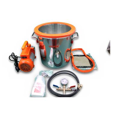 VEVOR Vakuumpumpe 19L Vakuumkammer 100L/min 150W Unterdruckpumpe TW-1K