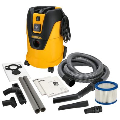Mirka Industriestaubsauger Defekt Nass- und Trockensauger 25L 1000W