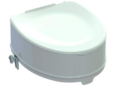 Gima Erhöhter Toilettensitz 14 cm mit Befestigungssystem bis 225 kg