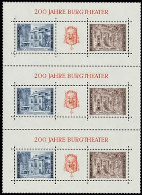 Österreich Block 3 postfrisch URA S5AAD32