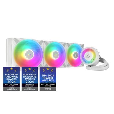ARCTIC Liquid Freezer III 420 A-RGB AIO Wasserkéhlung Intel AMD Weiß