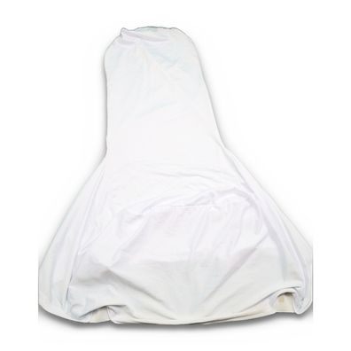 VEVOR Stuhlhussen Spandex 45 Stéck weiß elastisch waschbar fér Klappstéhle