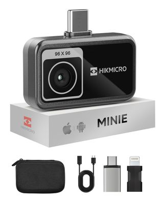 Hikmicro MiniE Wärmebildkamera 192x192 25Hz fér iOS Android USB-C Smartphone