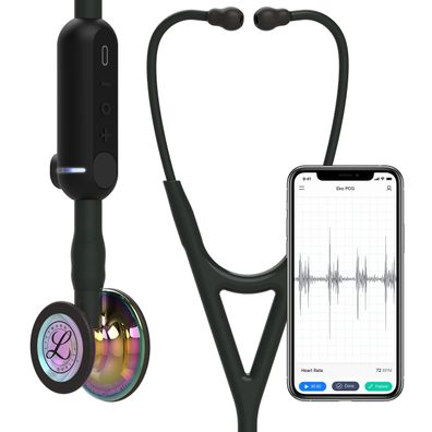 3M Littmann CORE Digital-Stethoskop 8572 Edelstahl regenbogenfarben 69 cm