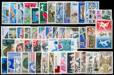 Frankreich Nr 2006-2060 ohne Sabinerin postfrisch JAHRGA X88DF92