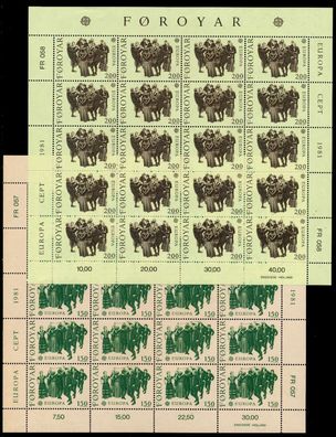FÄRÖER Nr 63-64 postfrisch BO X919EEE