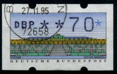 BRD ATM 1993 Nr 2-1.1-0070 gestempelt X96DDB2
