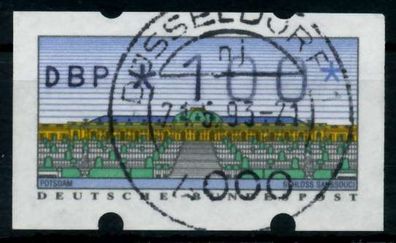 BRD ATM 1993 Nr 2-1.1-0100 zentrisch gestempelt X9741F6
