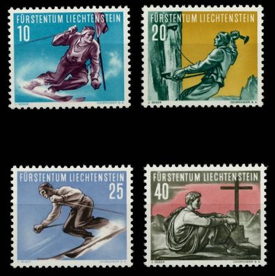 Liechtenstein 1955 Nr 334-337 postfrisch X6A8C52