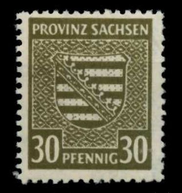 SBZ PROV. Sachsen Nr 83Xb postfrisch gepr. X6D7EE2