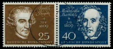 BRD ZD AUS BLOCK 2 Nr 318 + 319 gestempelt WAAGR PAAR X75064A