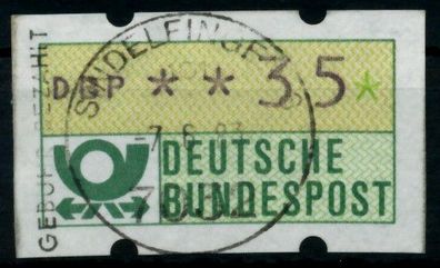 BRD ATM 1981 Nr 1-1-035 gestempelt X754C7E