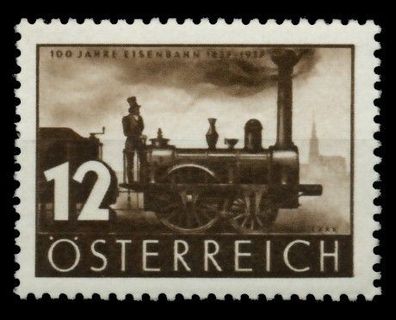 Österreich 1937 Nr 646 postfrisch X7596CE